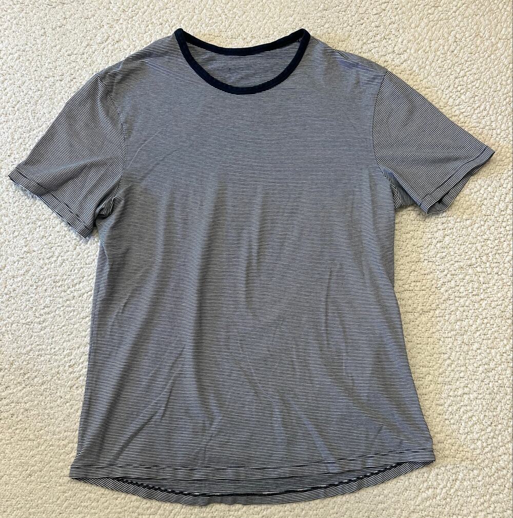 Lululemon Mens Shorts Sleeve Athletic Shirt Medium
